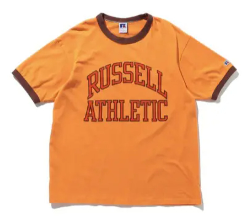 Russell Athletic リンガーTシャツ